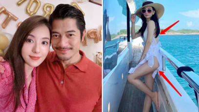Netizens Criticise Aaron Kwok’s Wife Moka Fang For Posting "Improper" & "Revealing" Swimsuit Pics