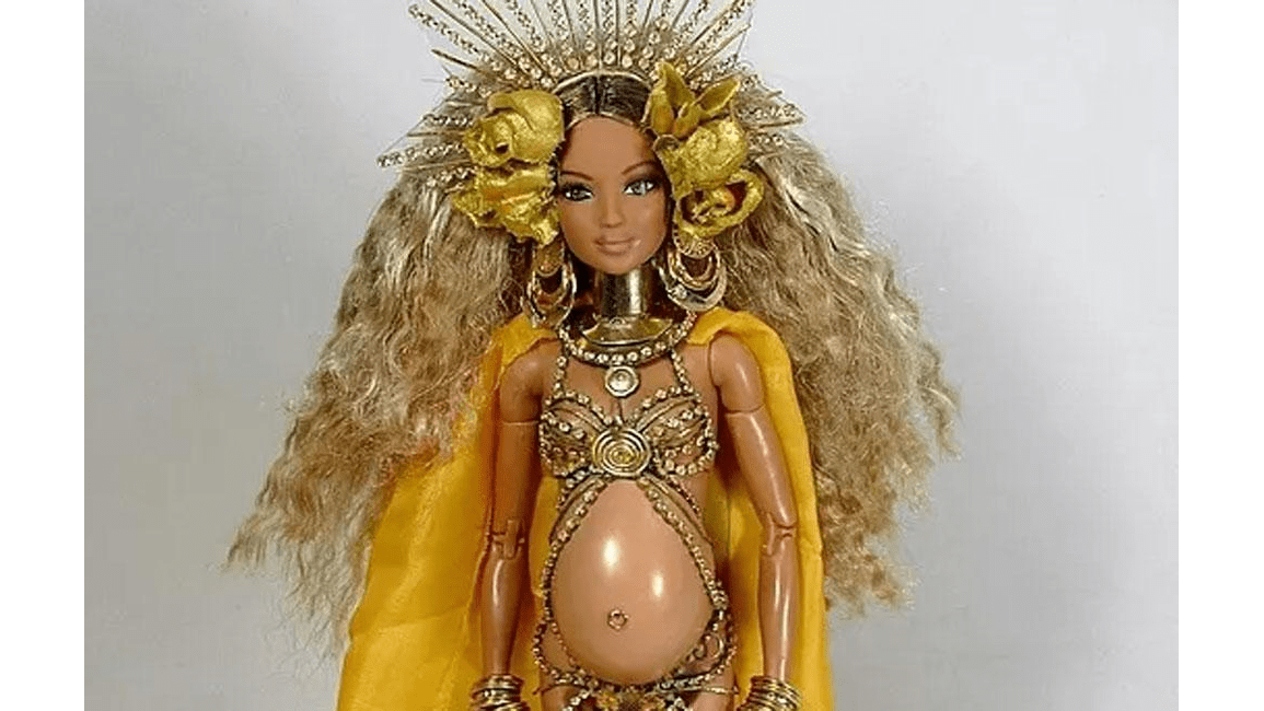 Artist creates Grammys Beyonce Barbie 8days