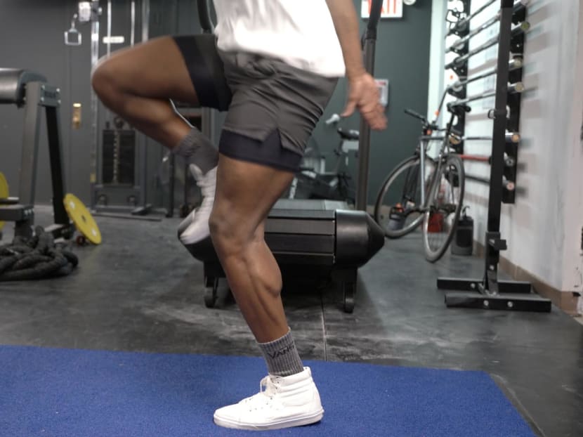 High knees exercise in New York on Sept 25, 2022. With the right precautions, you can develop a well-rounded exercise routine, one that maximises the benefits while minimising the risk of injury. High knees exercise in New York on Sept 25, 2022. With the right precautions, you can develop a well-rounded exercise routine, one that maximises the benefits while minimising the risk of injury.