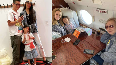 Edison Chen Posts Pictures Of His Family Living It Up On A Private Jet
