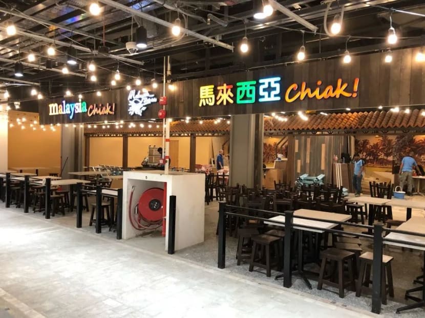 The Malaysia Chiak! food court at Northpoint City mall. 