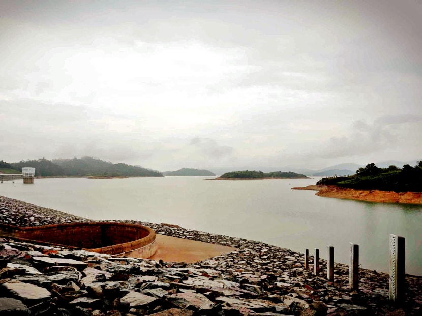 The Linggiu Reservoir in Johor Bahru. Apart from water from local catchments and NEWater, the fourth source for Singapore is imported water. TODAY file photo