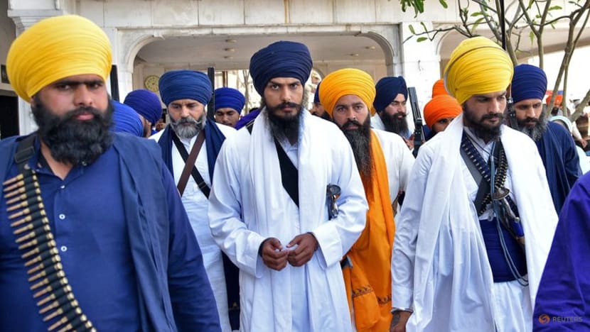 Indian police arrest radical Sikh preacher Indian police arrest radical Sikh preacher