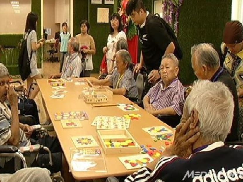 The SASCO Integrated Eldercare Centre opened today (April 11). Photo: Channel NewsAsia
