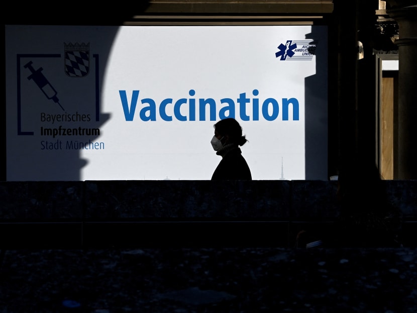 A view of a vaccination centre in the city of Munich, Germany. The country recorded 50,196 new cases in the past 24 hours on Nov 11, 2021 — the first time the figure has exceeded 50,000.