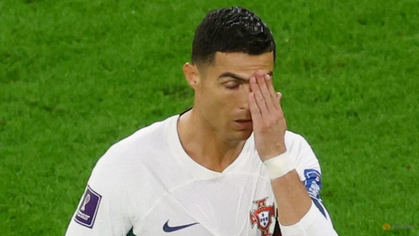 Tearful Ronaldo the lasting image of Portugal World Cup debacle Tearful Ronaldo the lasting image of Portugal World Cup debacle