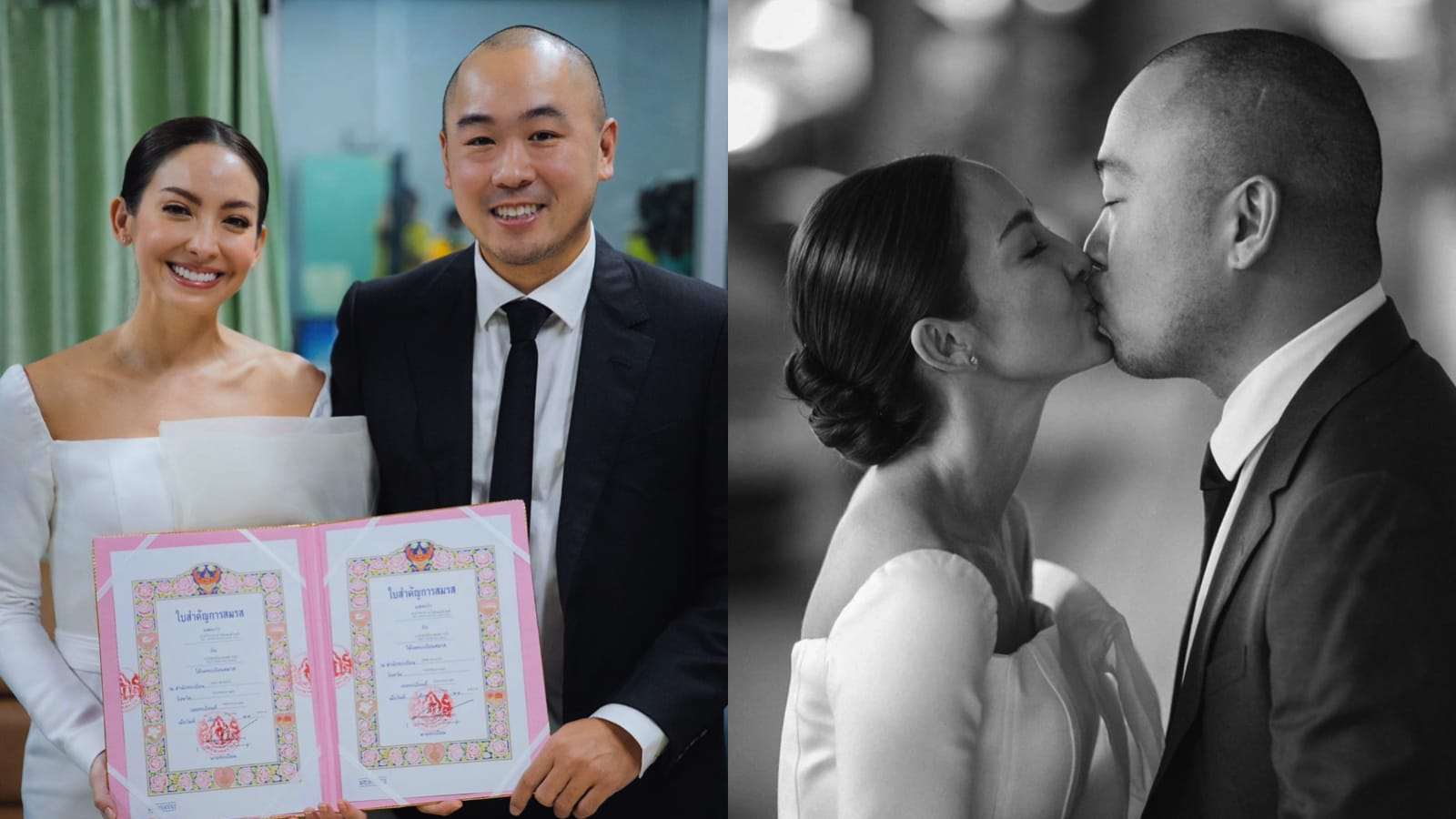 Ase Wang Finally Married Her Chinese-American Businessman Beau After A 3-Month Delay Ase Wang Finally Married Her Chinese-American Businessman Beau After A 3-Month Delay