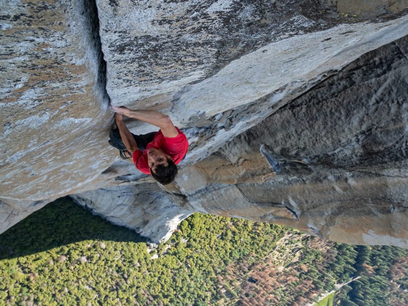 Rock climber Alex Honnold scaled the famous 1-km El Capitan — without any ropes. Take that, Tom Cruise!