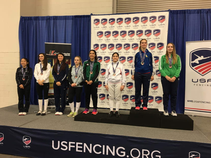 S’pore fencer Maxine Wong clinches bronze at US nationals