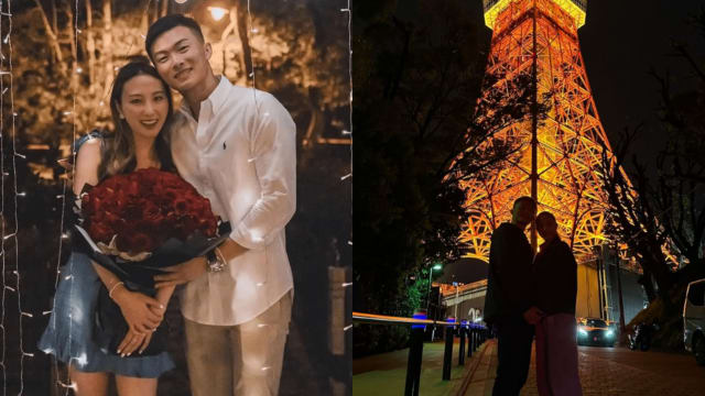 参加了妹妹何超莲峇厘岛婚礼　何超云与未婚夫甜游日本放闪