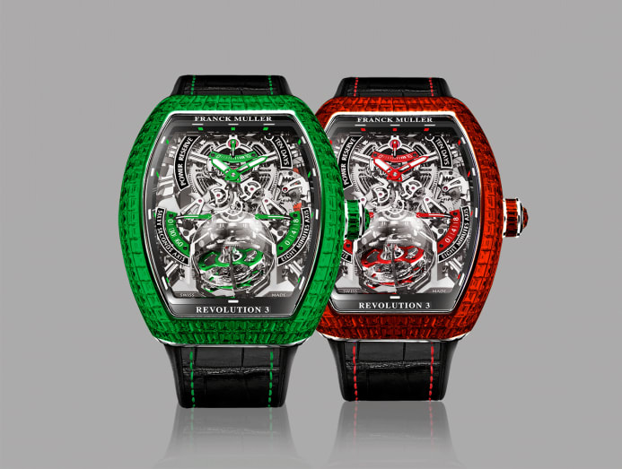 Franck Muller Unveils the Fully Gem-Set Vanguard Revolution 3