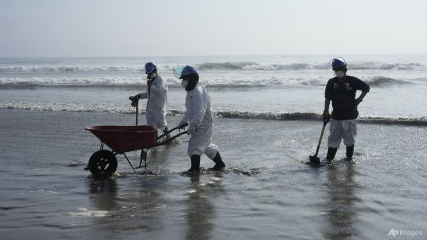 Waves from eruption in Tonga cause oil spill in Peru Waves from eruption in Tonga cause oil spill in Peru