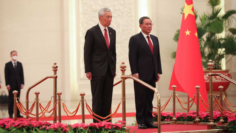 Singapore and China taking 'next step forward' after elevating bilateral ties: PM Lee Singapore and China taking 'next step forward' after elevating bilateral ties: PM Lee
