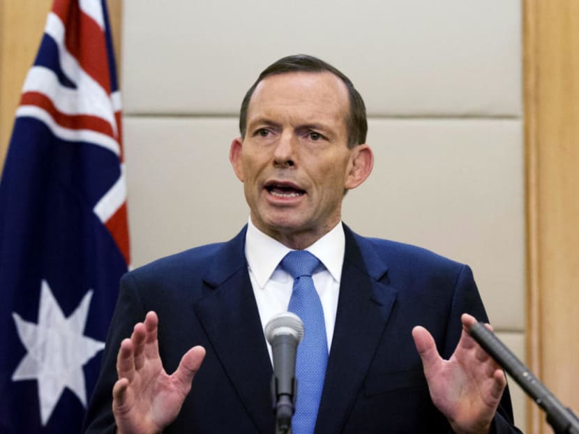 AP file photo showing Australian Prime Minister Tony Abbott. Australia has moved to increase cooperation between its security agencies against the threat of Islamic State group militants by appointing two new counterterrorism coordinators.