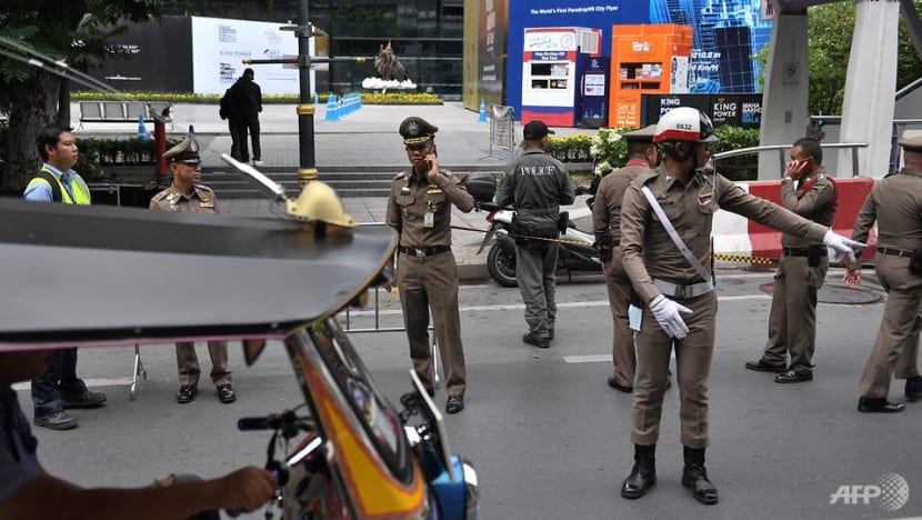 Two suspects arrested after bomb blasts in Bangkok during ASEAN summit Two suspects arrested after bomb blasts in Bangkok during ASEAN summit