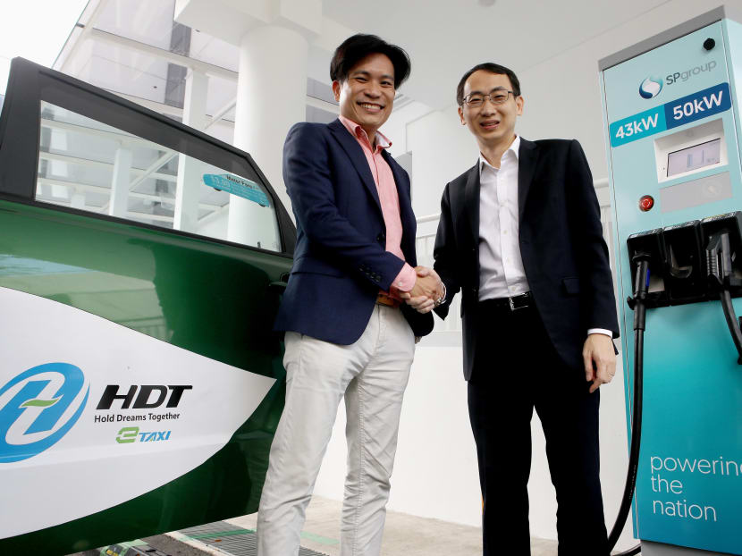 SP Group to double electric vehicle charging points to 1,000 by 2020 ...