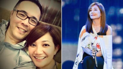 Fish Leong Teared Up When Reporters Asked If Her Divorce Was Caused By A Third Party