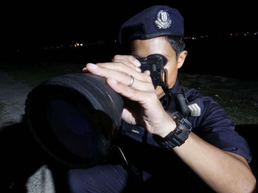 A security personnel from the Police Coast Guard-Coastal Security Patrol Force. TODAY file photo