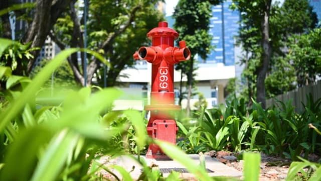 民防部队和公用事业局推出新智能消防栓