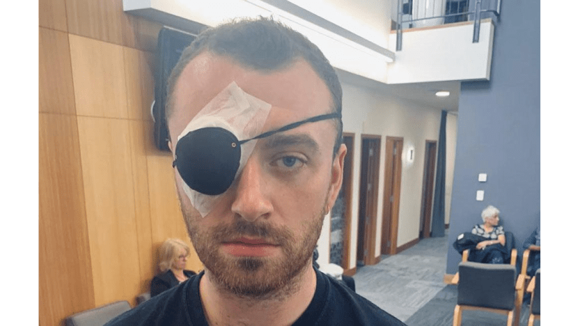 Sam Smith pokes fun at eye infection with Stye With Me quip