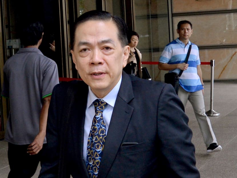 Wong Wee Keong, managing director of Kong Hoo, leaving the Supreme Court. Photo: Robin Choo/TODAY