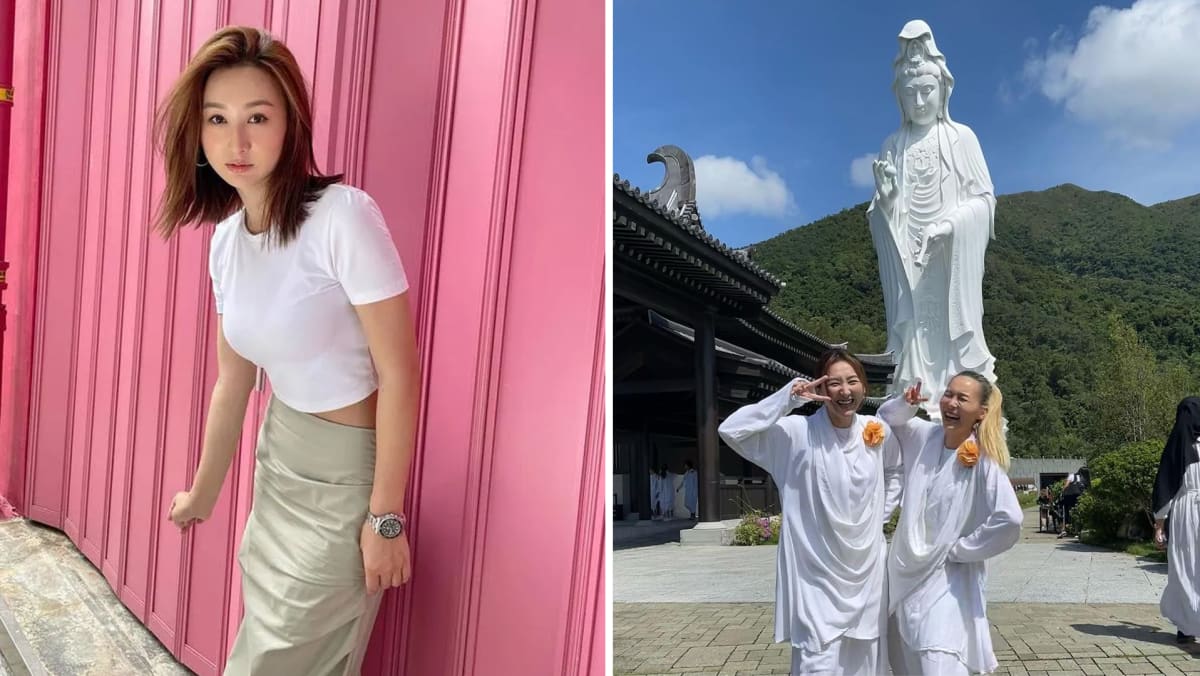 TVB actress Samantha Ko criticised for taking cheeky photos in front of Goddess of Mercy statue