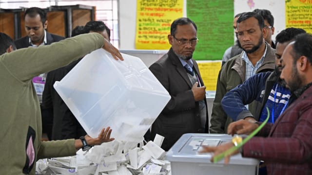 孟加拉大选计票中 哈西娜或迎第五任总理任期