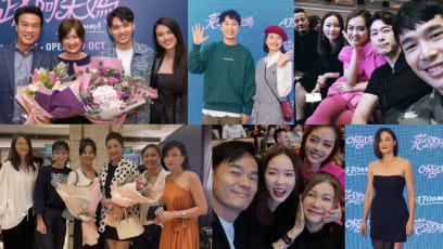 Local Stars Turn Up In Full Force For Hong Huifang At The Premiere Of Her Movie Ajoomma