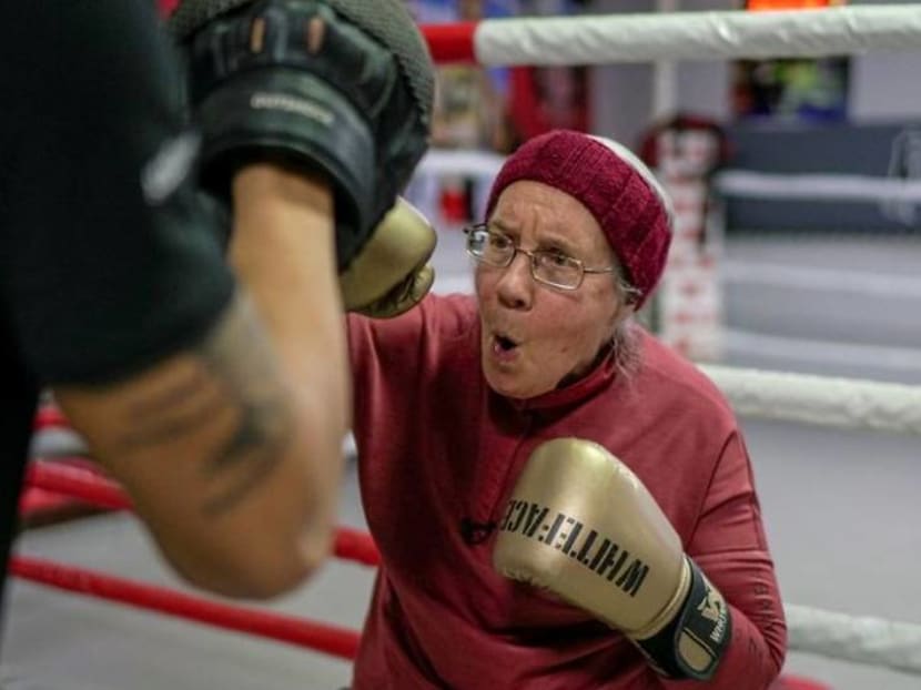 Punching against Parkinson's, a grandmother boxer fights for her health Punching against Parkinson's, a grandmother boxer fights for her health