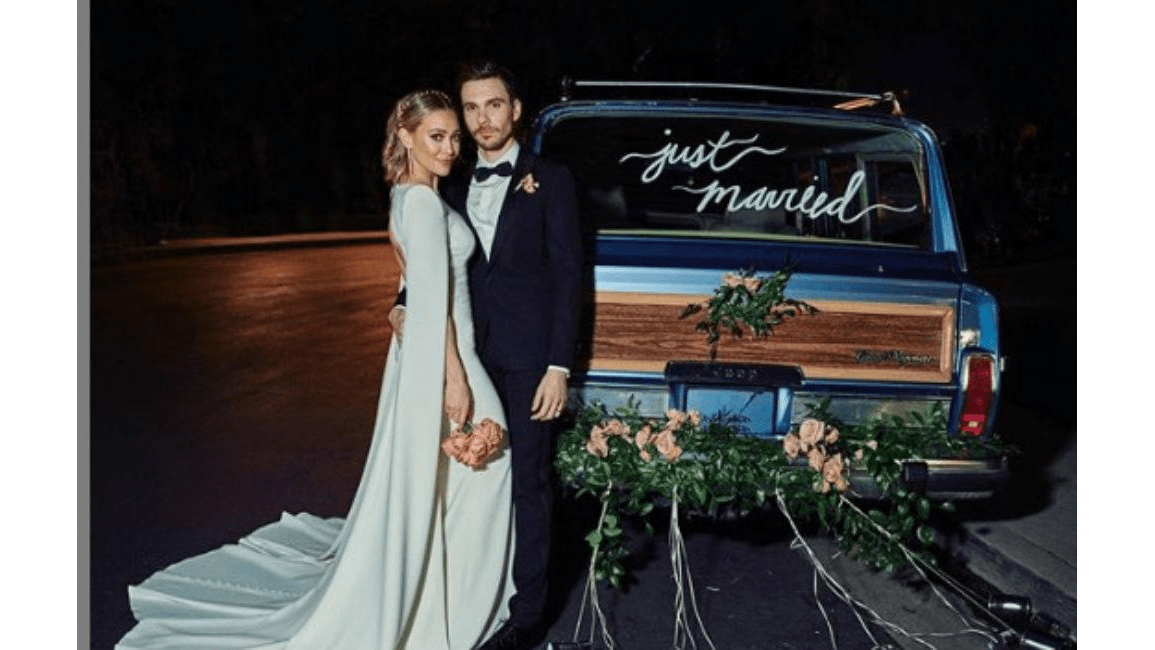 Hilary Duff to save wedding dress for daughter Banks 8days