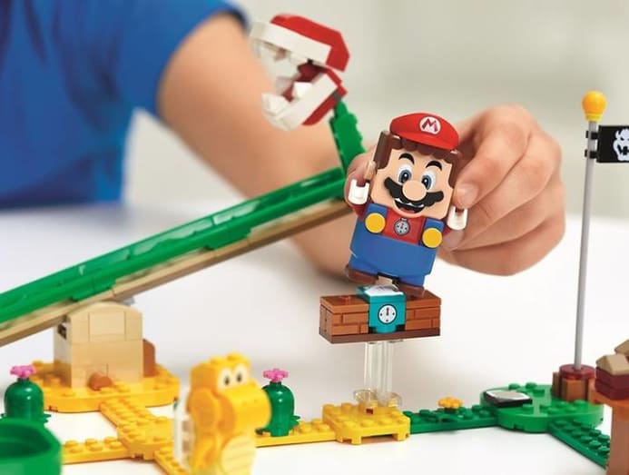 Video game or toy? World's first Lego Super Mario can collect 