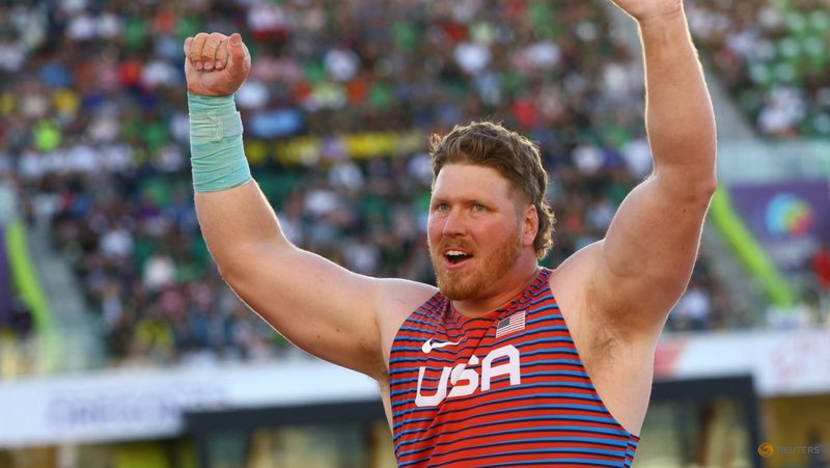 American Crouser breaks shot put world record American Crouser breaks shot put world record
