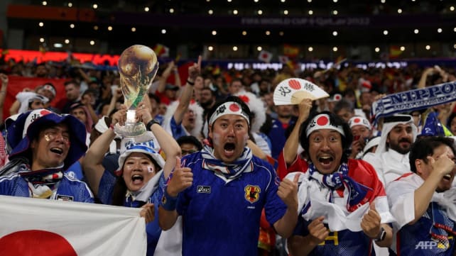 'Stunning victory': Japanese fans in Singapore surprised by World Cup win over Spain