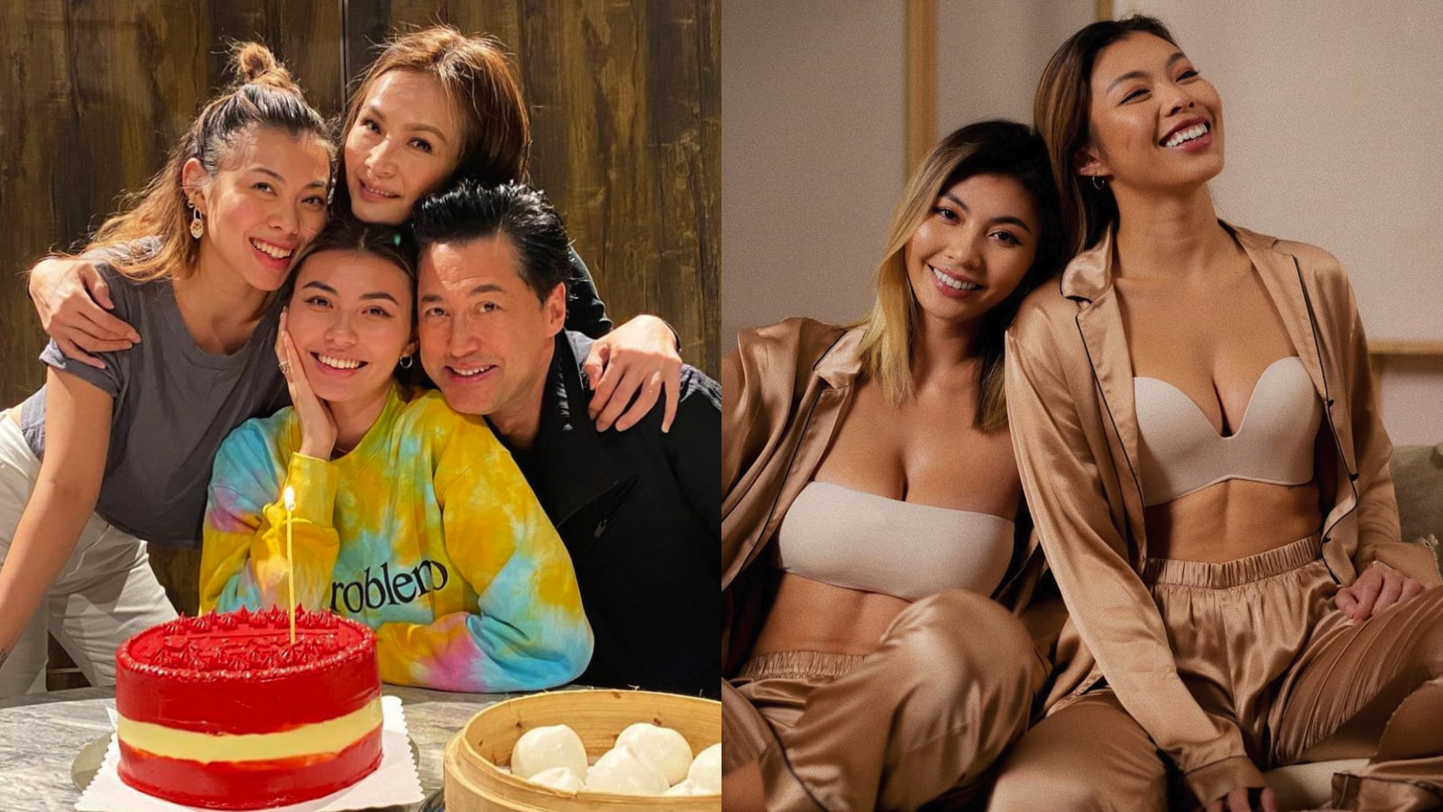 Hongkong Actor Michael Wong’s Daughters Share Sizzling Photos From Lingerie Shoot