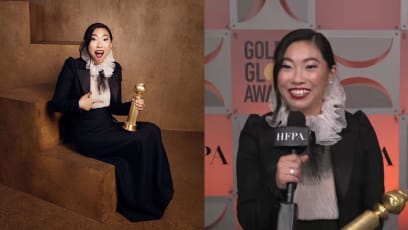 Awkwafina Becomes First Woman Of Asian Descent To Win Golden Globe For Best Actress For A Film