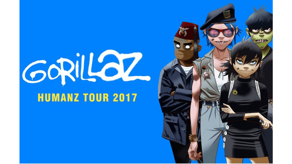 the gorillaz tour uk