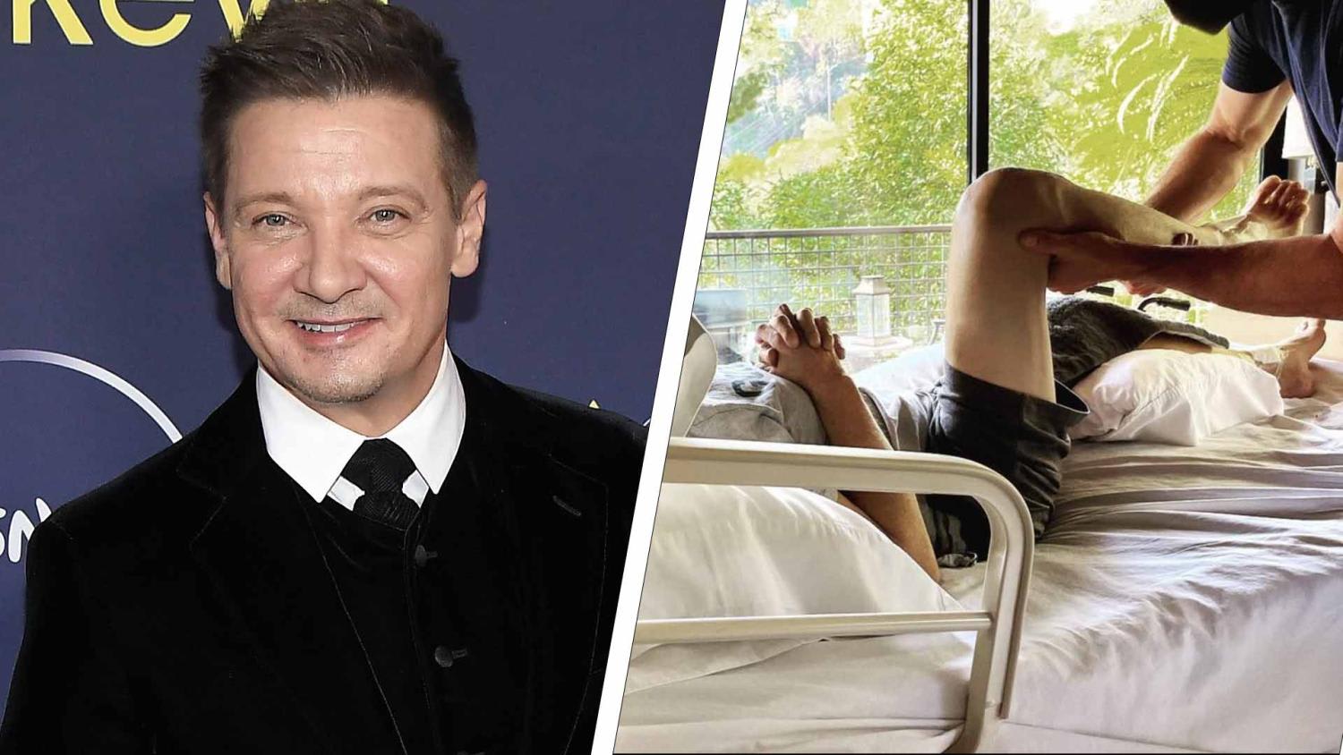Jeremy Renner Broke More Than 30 Bones In Snowplow Accident, Shares Pic Of His Physical Therapy Treatment: "These Bones Will Grow Stronger"