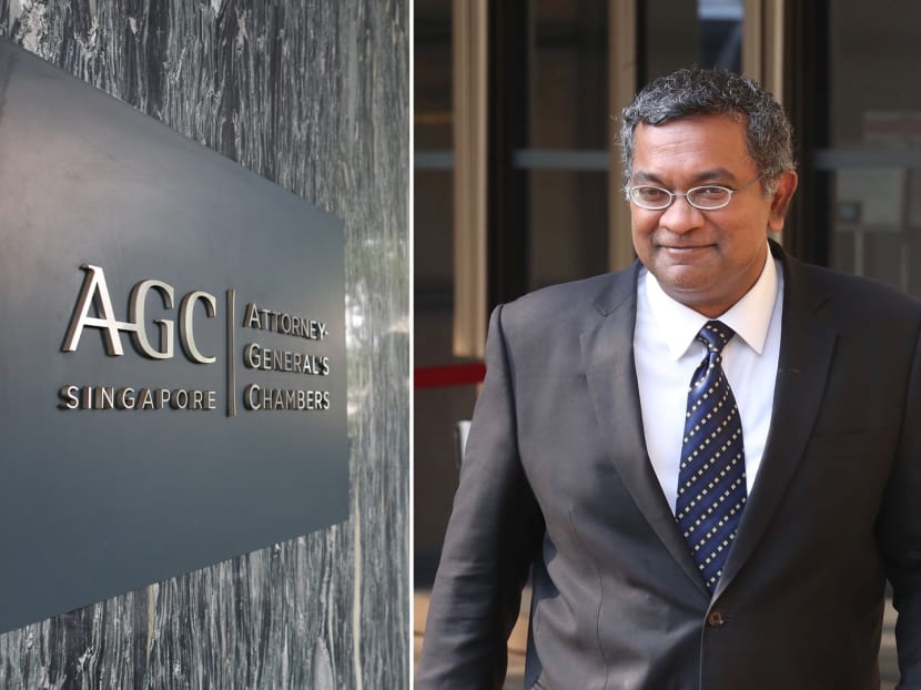 Lawyer Eugene Thuraisingam (pictured) has been responding to the Attorney-General's Chambers on his Facebook account, in relation to a molestation case his law firm was handling.