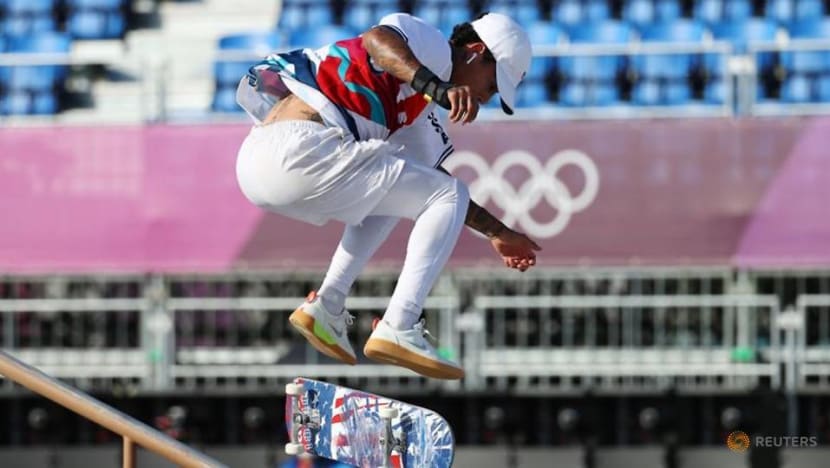 Olympics: Huston, Horigome advance to finals in skateboarding's debut Olympics: Huston, Horigome advance to finals in skateboarding's debut
