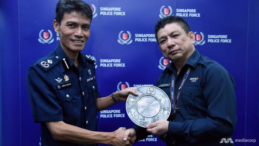 Security officer who stopped suicide attempt at IMM mall gets police award Security officer who stopped suicide attempt at IMM mall gets police award