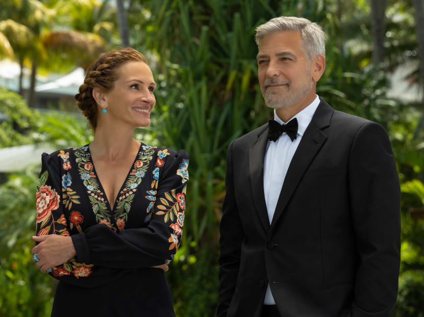 Julia Roberts Says Ticket To Paradise Co-Star George Clooney Saved Her From "Complete Loneliness And Despair" While Filming In Australia