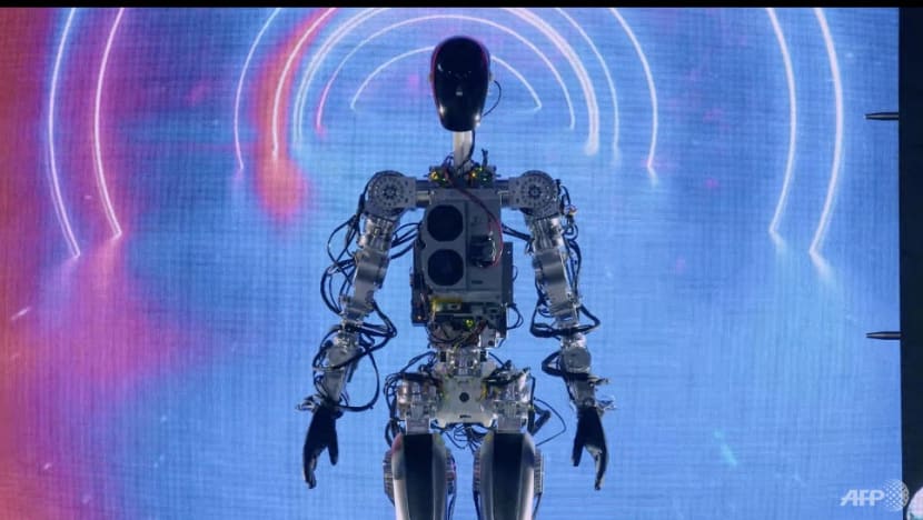 Musk previews Tesla's humanoid robot, but cautions it is not ready just yet Musk previews Tesla's humanoid robot, but cautions it is not ready just yet
