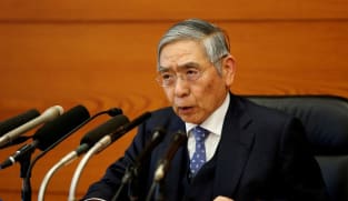 BOJ's Kuroda says targeting shorter yield under YCC among future options