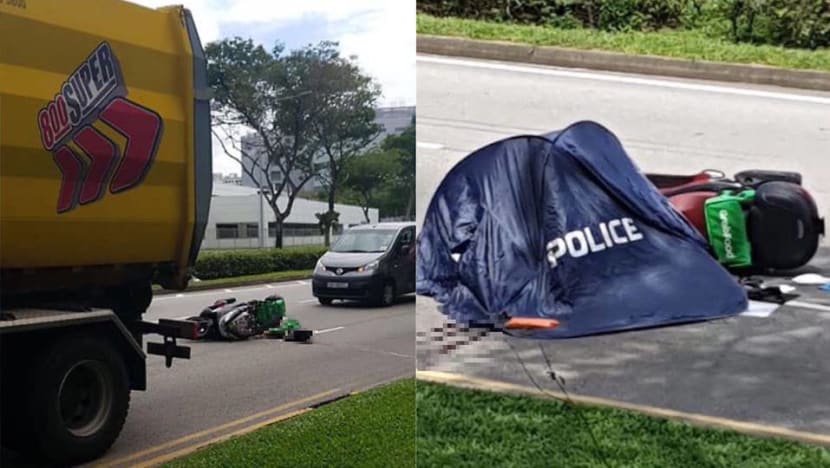 Food delivery rider killed in accident with lorry in Woodlands