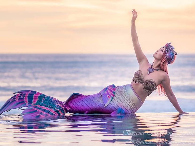 Creative Capital: Singapore's first professional mermaid not only performs but also teaches Creative Capital: Singapore's first professional mermaid not only performs but also teaches