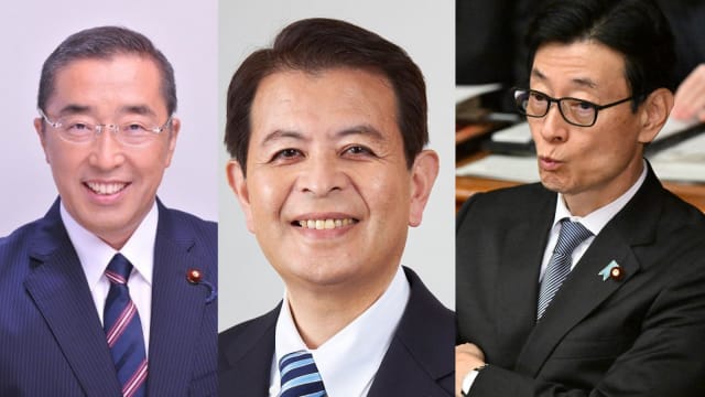 日本三名部长卷入政治献金丑闻提交辞呈
