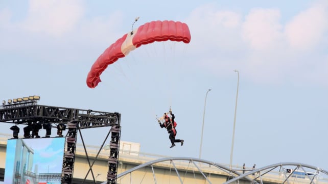 NDP skydiving displays can challenge even the best of parachutists, say former commandos