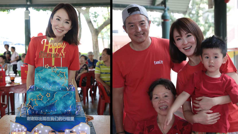 Fann Wong warms hearts on her birthday