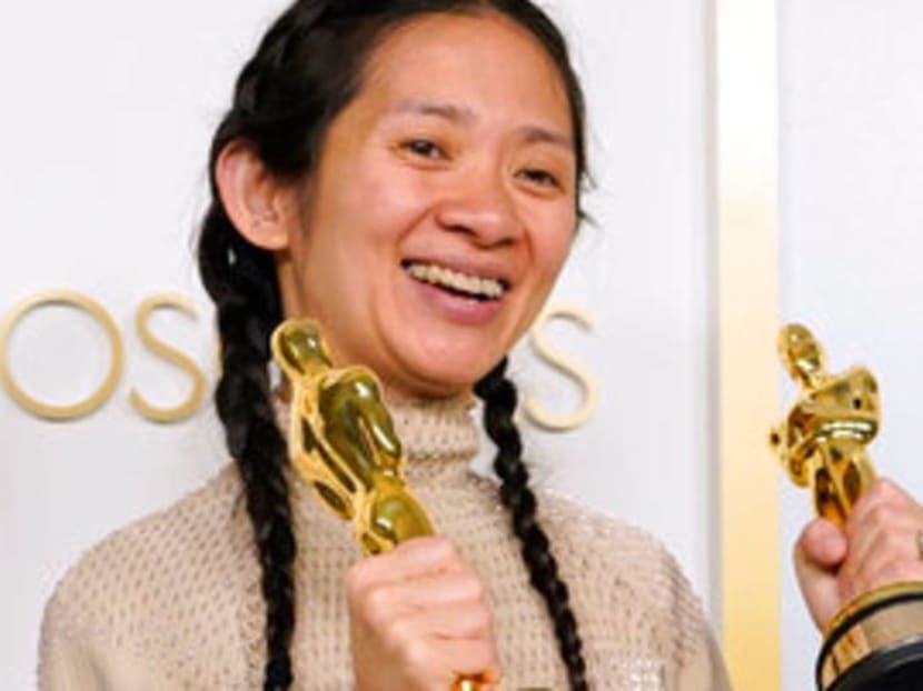 It was a socially distanced Oscars 2021: Nomadland, Chloe Zhao and a red carpet