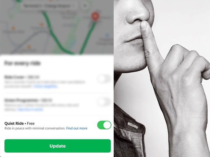 Grab 'quiet ride' option 'Misunderstood' drivers say they try to